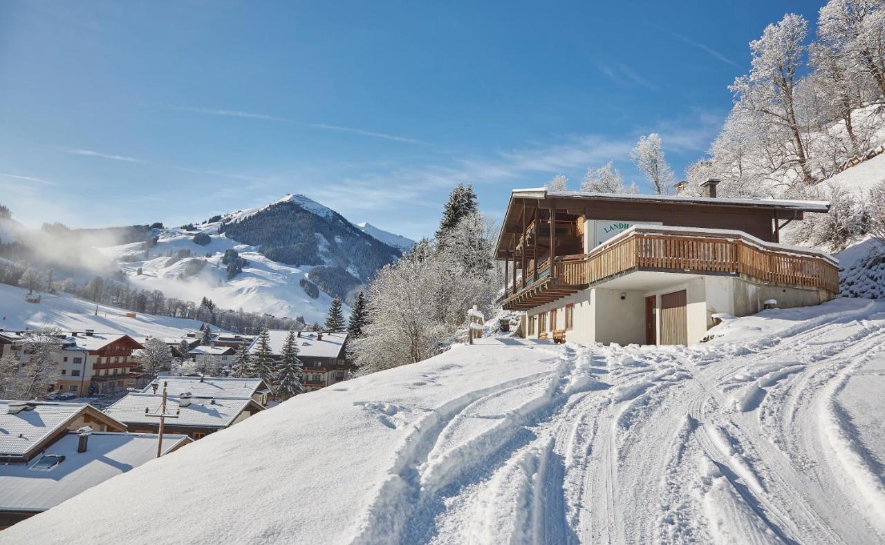 Almhuette Auszeit Saalbach-Hinterglemm Bagian luar foto