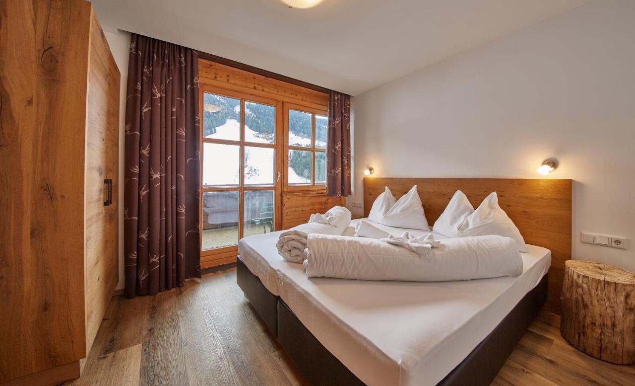 Almhuette Auszeit Saalbach-Hinterglemm Bagian luar foto